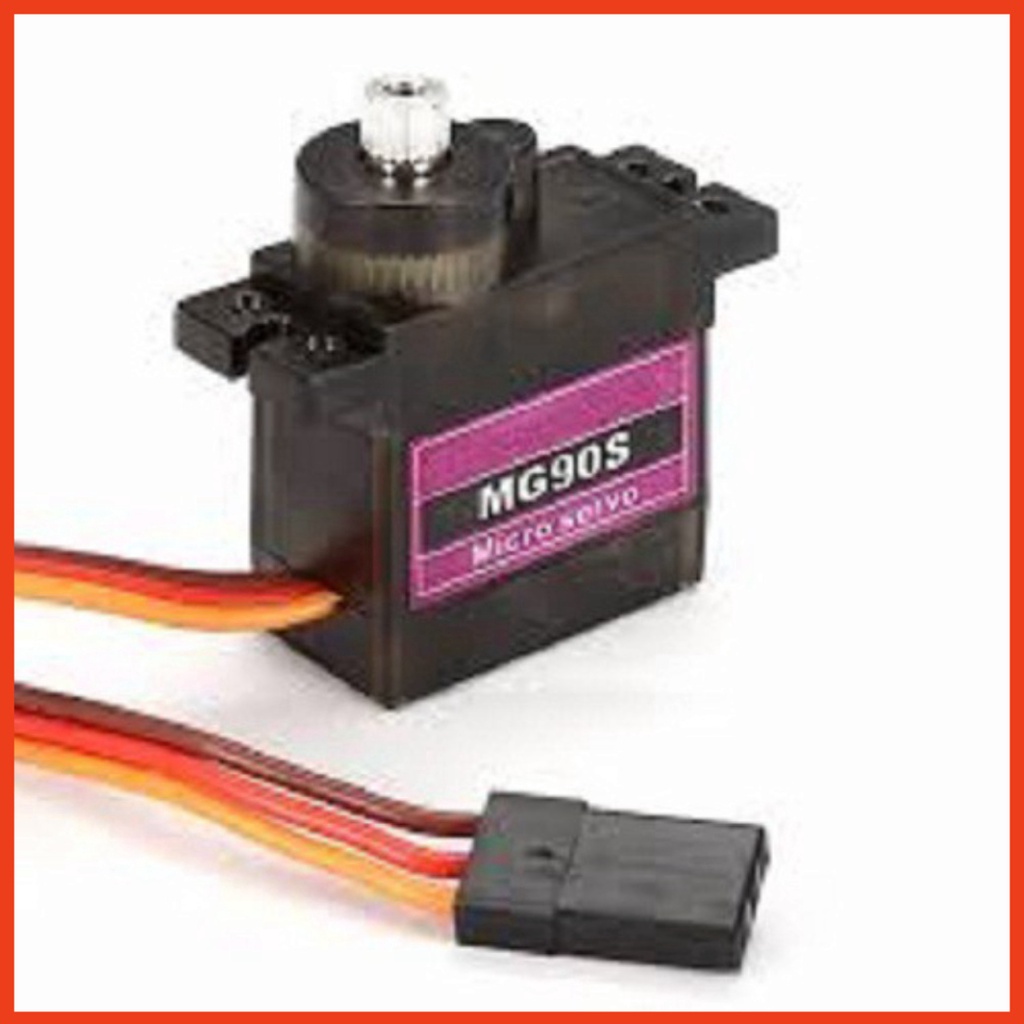 Servo MG90S siêu khoẻ - Động cơ servo bánh răng thép - Bảo hành 1 đổi 1 -mekotech2