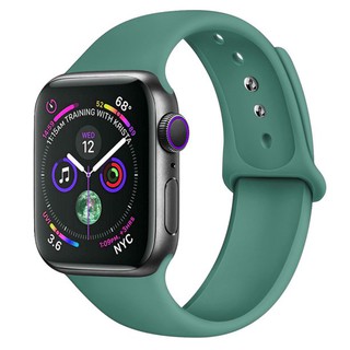 Dây Táo đ/hồ silicone màu Pine Green Coteetci