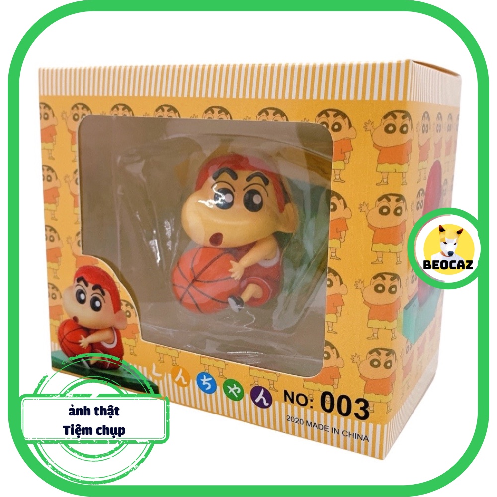 Mô hình Shin chan Cậu bé bút chì Shinosuke cosplay Slam Dunk One Piece Đảo Hải Tặc Luffy dễ thương Đồ chơi Beocaz