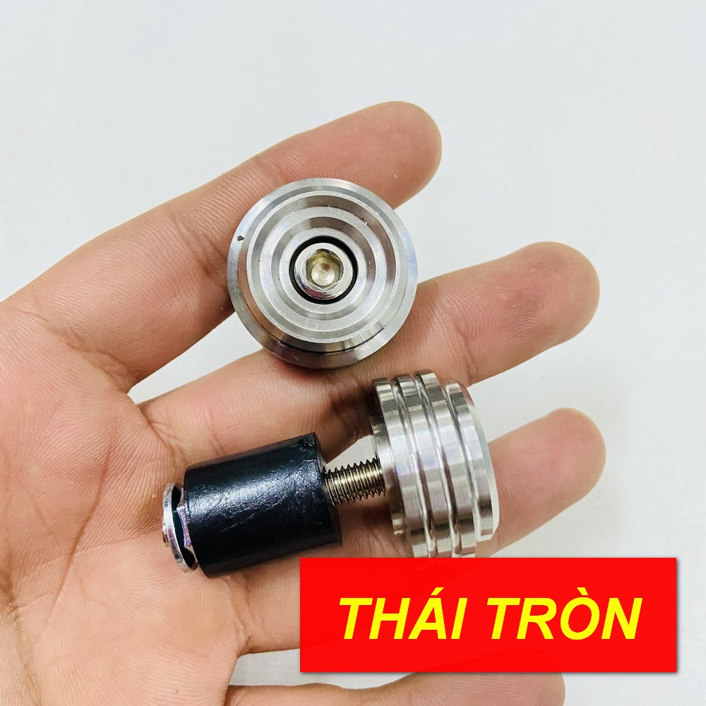 GÙ INOX ĐẶC SIÊU SÁNG BÓNG MẪU ĐƠN GIẢN CHUẨN MEN GẮN MỌI LOẠI XE MÁY