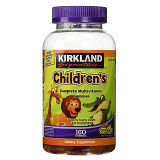 [HÀNG MỸ]- KẸO DẺO BỔ SUNG VITAMIN CHO BÉ KIRKLAND 160PCS