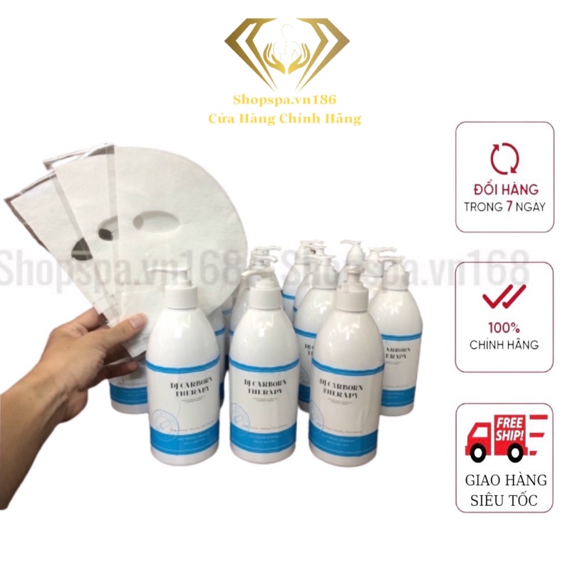 Chai Mặt Nạ Co2 Dj Carbon Therapy 500ml+ Kèm 35 Mask Thải Độc Da