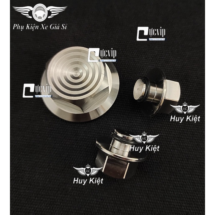 [ Sale Khủng] Combo 3 Ốc Chảng Ba Satria, Raider Fi 2018 - 2022 Salaya Inox 304 Đúc Đặc Kiểu Thái 5406