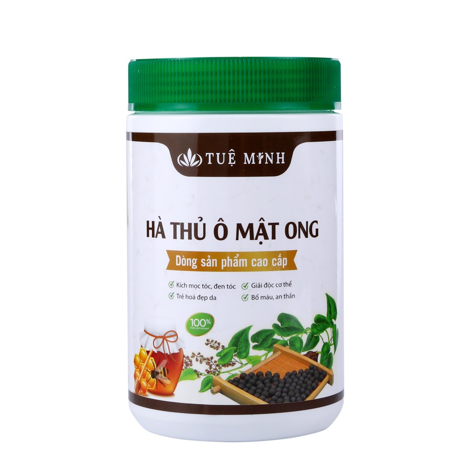 Hà Thủ Ô Mật Ong Tuệ Minh Chính hãng Cao Cấp, Viên Hà Thủ Ô kích thích mọc tóc,ngăn ngừa lão hoá, làm đẹp da