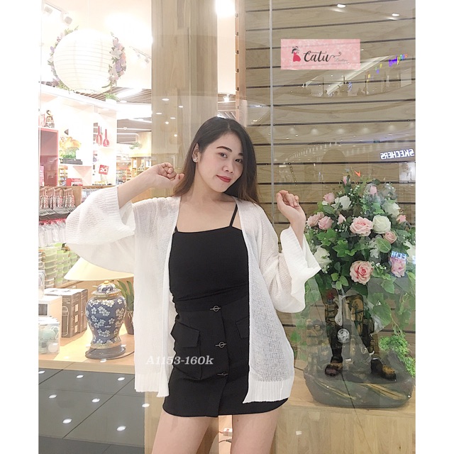 ❤ ÁO KHOÁC LEN. MỎNG TAY DÀI ❤