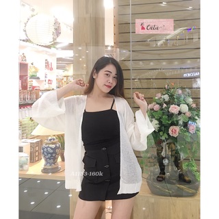 ❤ ÁO KHOÁC LEN. MỎNG TAY DÀI ❤