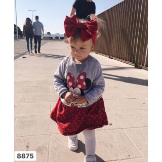 Váy nỉ Mickey