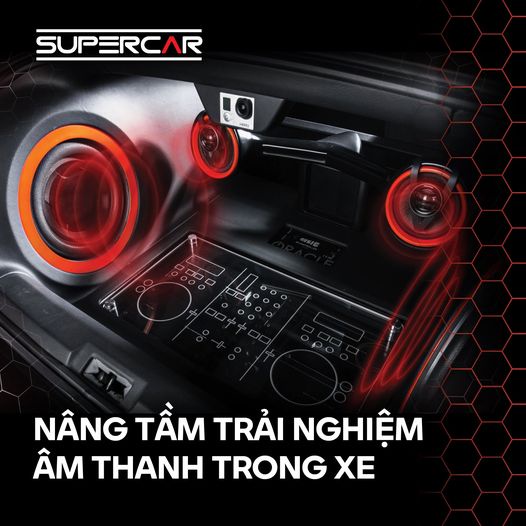 Tấm cách âm ô tô chính hãng Ruba Black Super Car