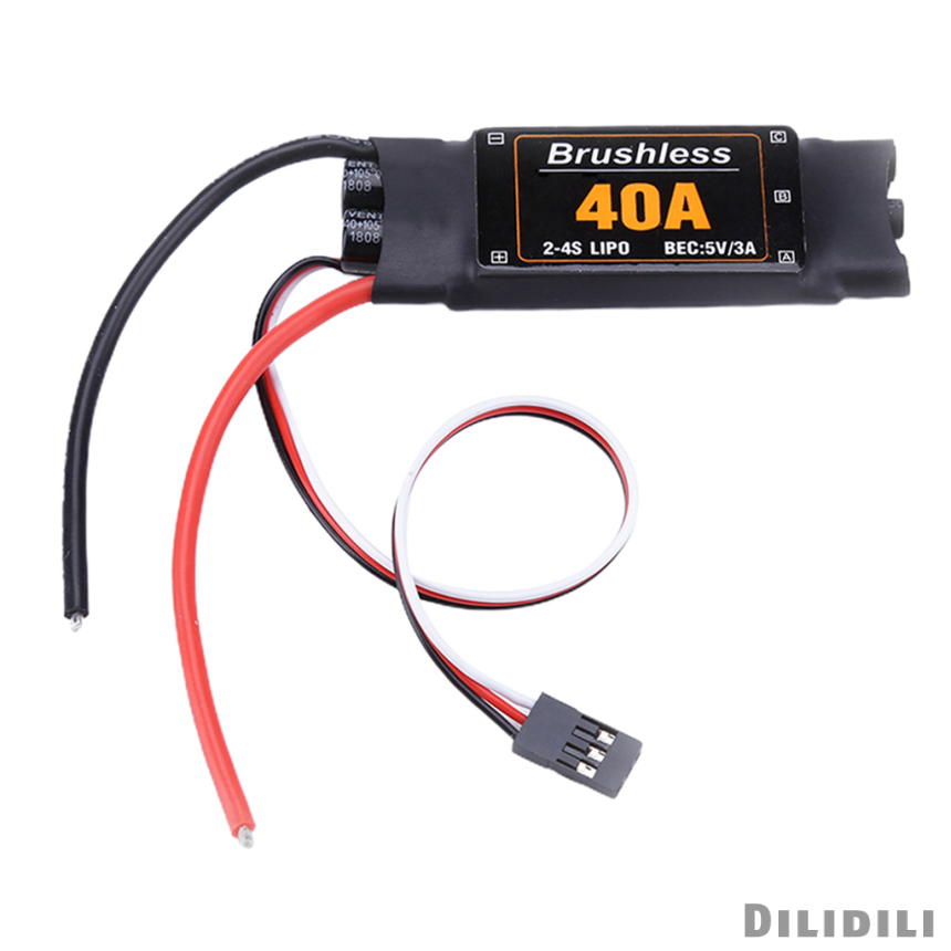 Bộ Điều Khiển Tốc Độ Không Chổi Than RC 40a Esc Cho Máy Bay Điều Khiển Từ Xa Chất Lượng Cao