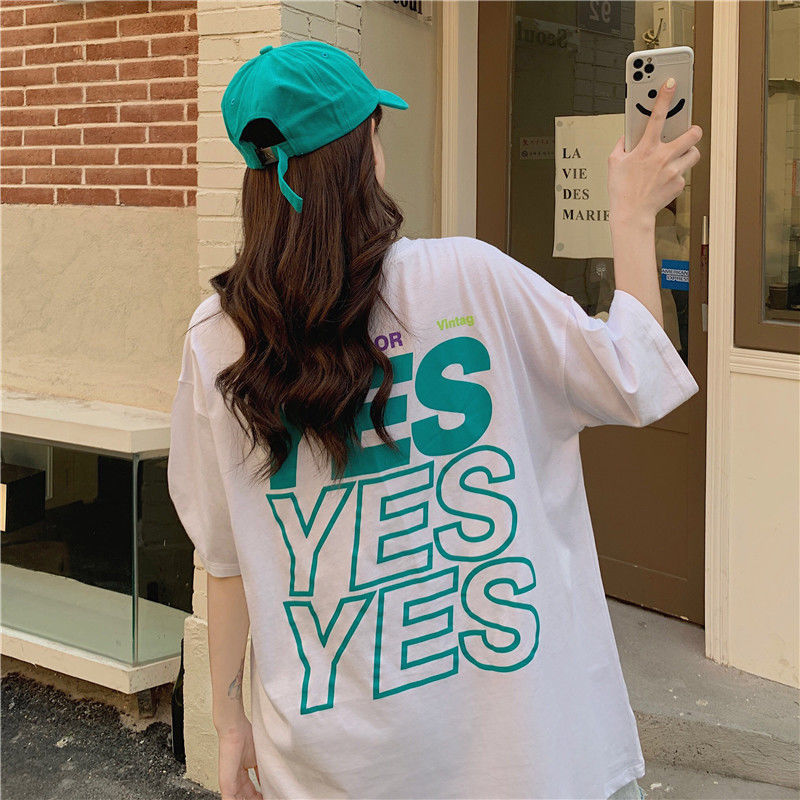 NRVP Áo Thun Ngắn Tay Cổ Tròn Thời Trang Cho Nữ 2021