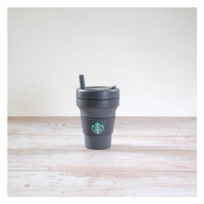 Ly xếp gọn Stojo Starbucks Collasible chính hãng