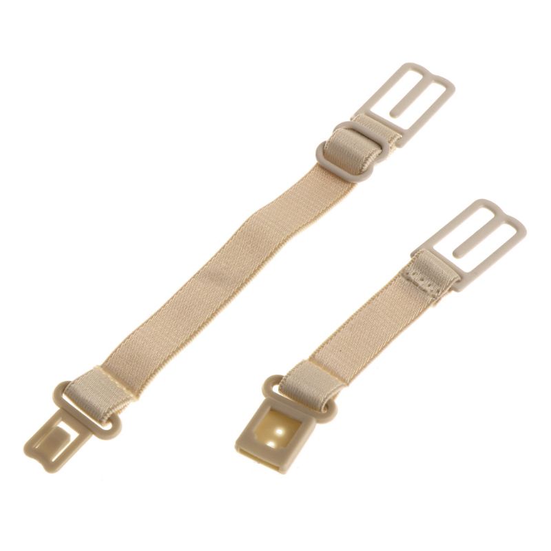 Set 3 Dây đai kẹp chống trượt có khóa cài có thể điều chỉnh vai giữ dây áo ngực