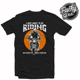 HOT🔥 Áo Phông I just want to go riding mẫu mới cực chât