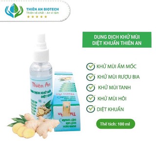 Chai xịt khử mùi hôi, diệt khuẩn không khí Thiên An 100ml