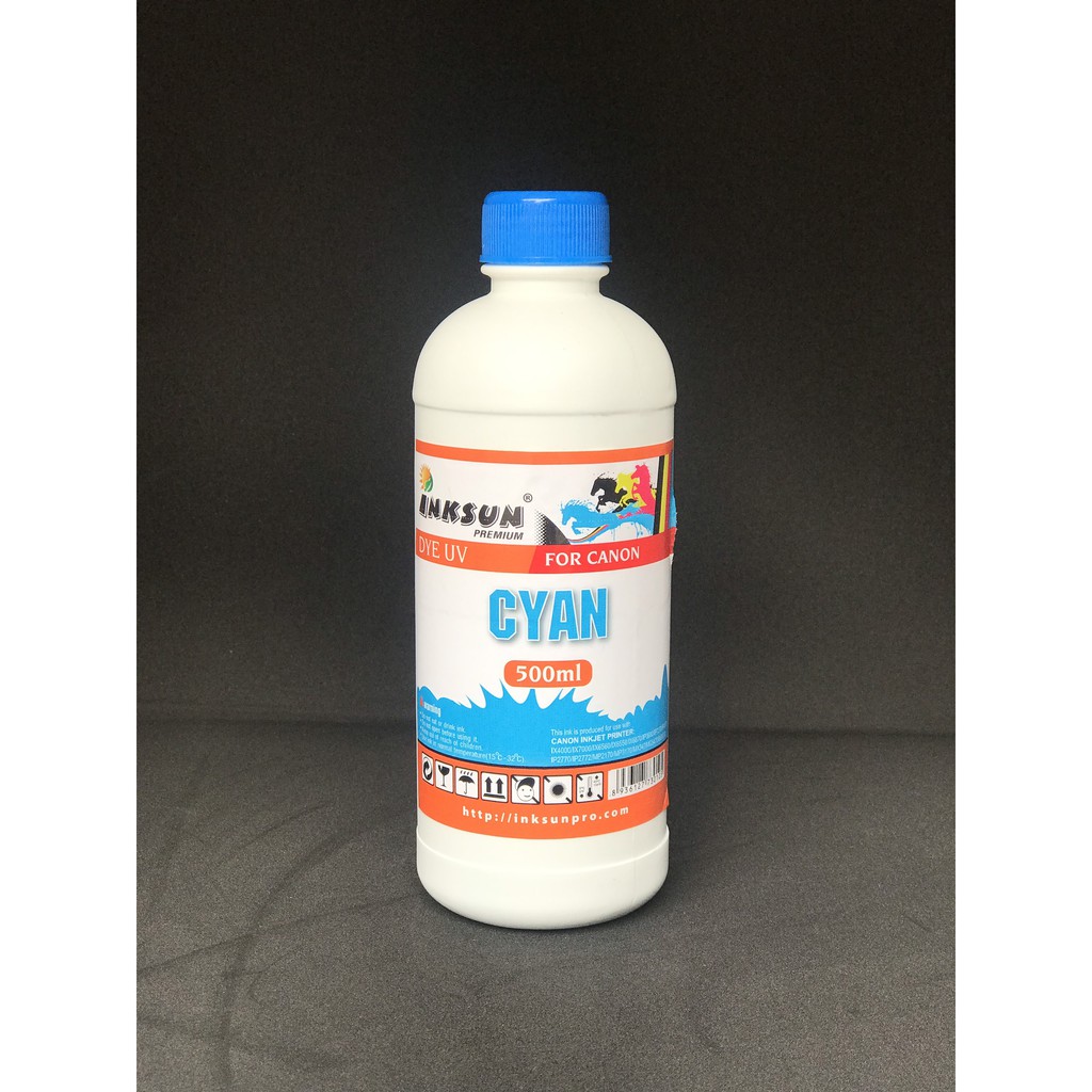 Mực Canon Inksun dye UV 500ml( bán lẻ màu)