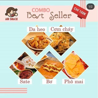 FREESHIP-Bánh tráng ABi Combo Best Seller Tặng 1 kẹp tóc thời trang