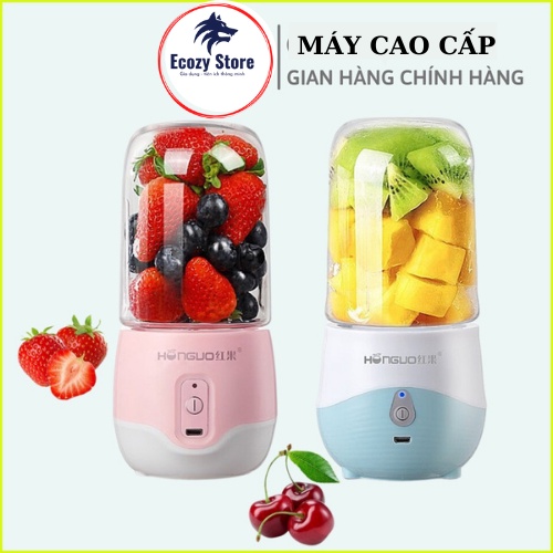 Máy xay sinh tố Ecozy mini cầm tay đa năng sunhouse giá rẻ máy say cầm tay chính hãng