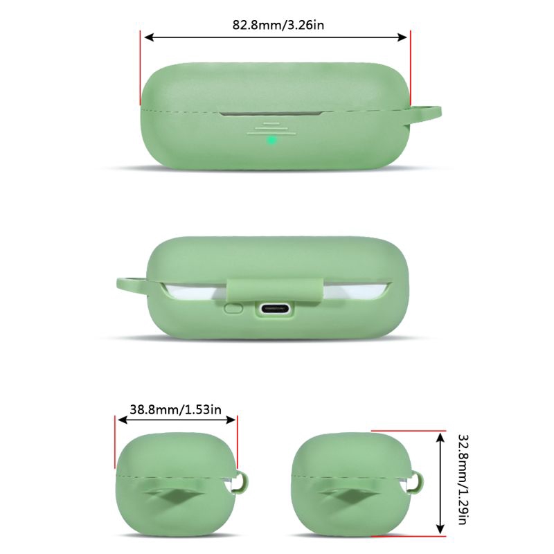 Vỏ bảo vệ hộp sạc tai nghe bluetooth không dây Huawei flypods 3i 10 màu thời trang tùy chọn