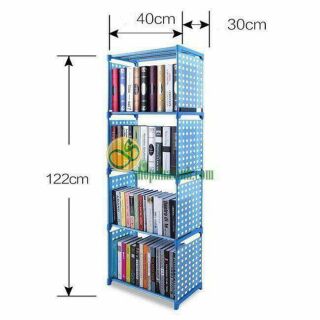 Kệ sách 4 tầng