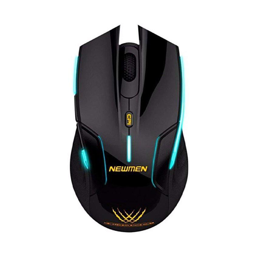 Chuột không dây gaming NEWMEN E500-Y và D500 không dây đa giao thức Hàng Chính Hãng