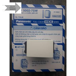 Combo 10 Hạt công tắc 2 chiều (đảo chiều) Panasonic WIDE (Hạt to)