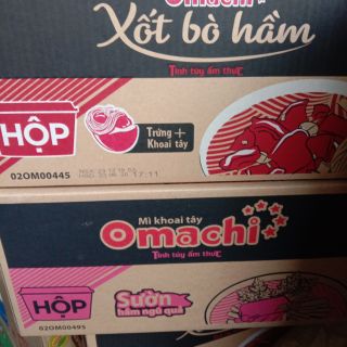 Thùng mì hộp Omachi 12 hộp