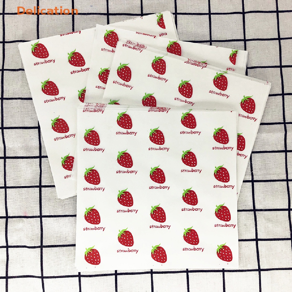 Set 50 Giấy Gói Bánh Chống Mỡ Tiện Lợi