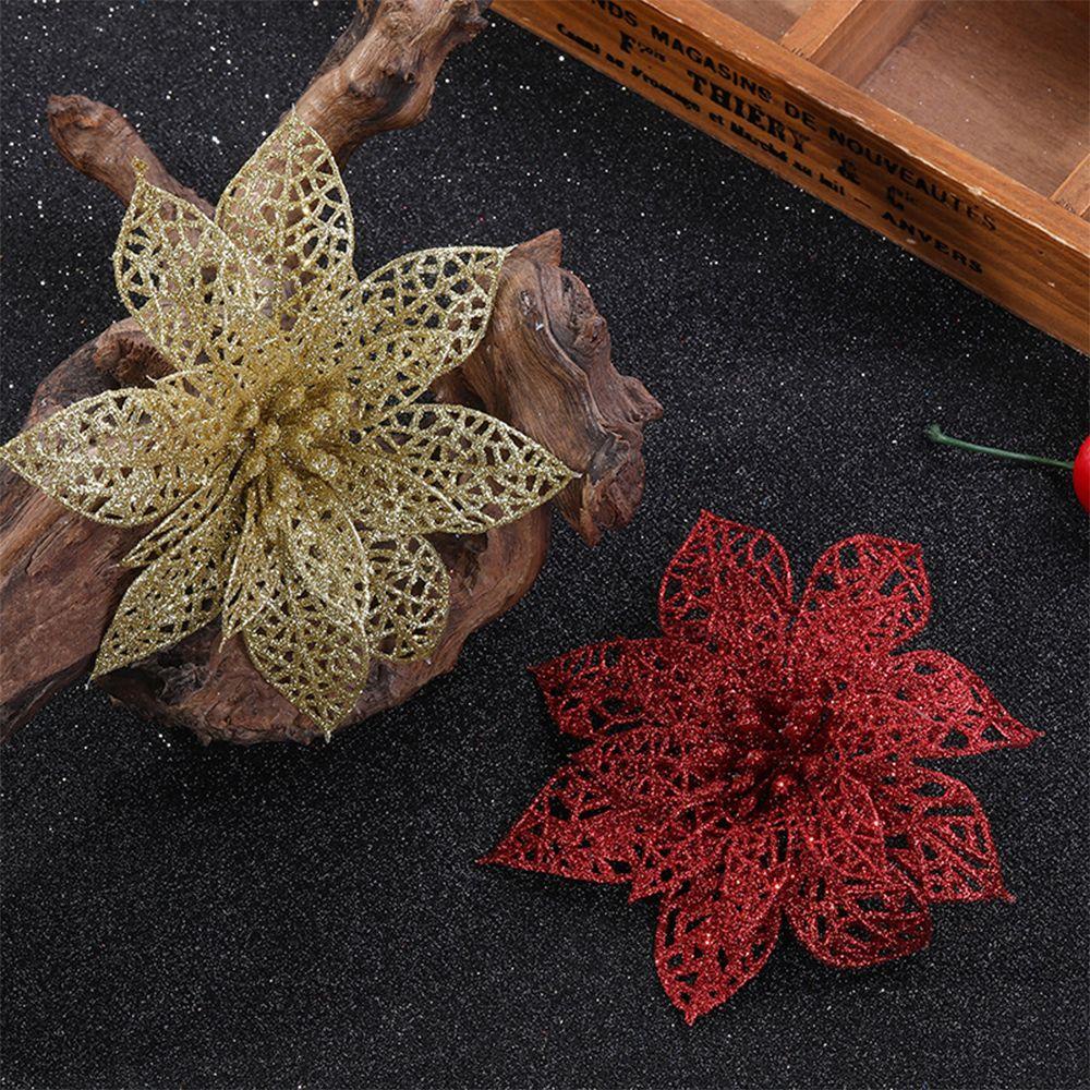 Set 10 Phụ Kiện Trang Trí Giáng Sinh Lấp Lánh