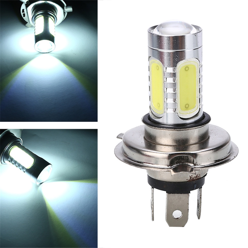 Aaron1 Đèn Pha Led H4 30w Ánh Sáng Trắng Siêu Bền Cho Xe Mô Tô