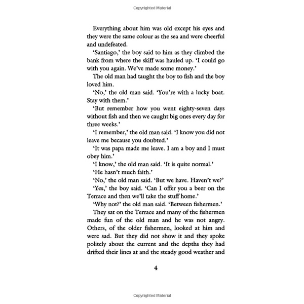 Sách Ngoại Văn - The Old Man And The Sea