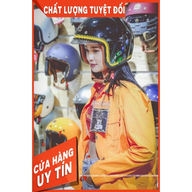 Thanh Lý[CHÍNH HÃNG] MŨ BẢO HIỂM 3/4 KÍNH ÂM ROYAL M139 TEM2