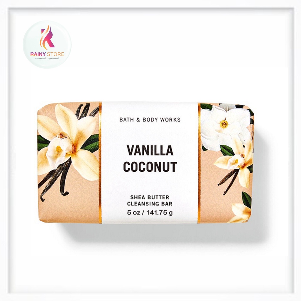 Xà phòng bơ hạt mỡ Bath & Body Works Vanilla Coconut 141.75g