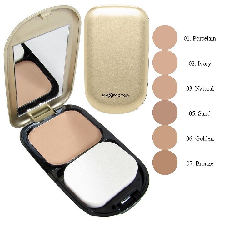 Phấn Phủ siêu mịn Max Factor Facefinity Compact 01 Porcelain spf 20