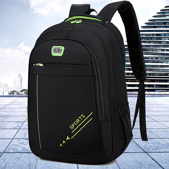 BaLo Phượt Vải Dù Chống Xước , Chống Thấm Nước Kích Thước Lớn Có Ngăn Đựng Laptop