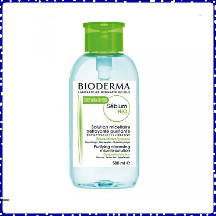 FREESHIP TOÀN QUỐC - Tẩy Trang Bioderma Senbio  Créaline 500ml chính hãng (Nắp Nhấn-Nắp Bật) ⓨⓞ qe | BigBuy360 - bigbuy360.vn