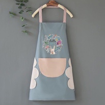 Set 2 tạp dề hoa thỏ