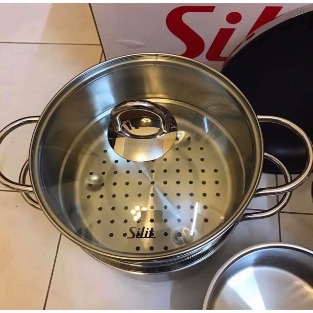 BỘ NỒI SILIT DIAMANT 7 MÓN INOX 18/10 CAO CẤP CỦA ĐỨC