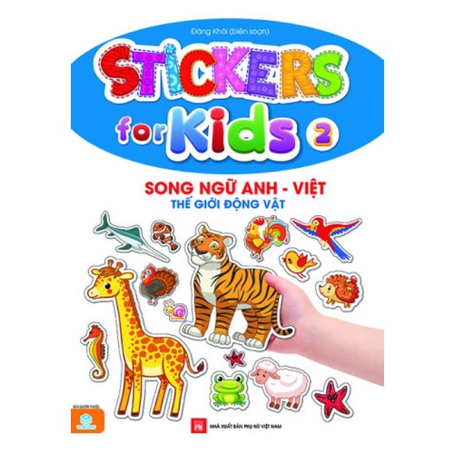 Sách - Sticker for kids - Song ngữ Anh Việt [NDBOOKS]