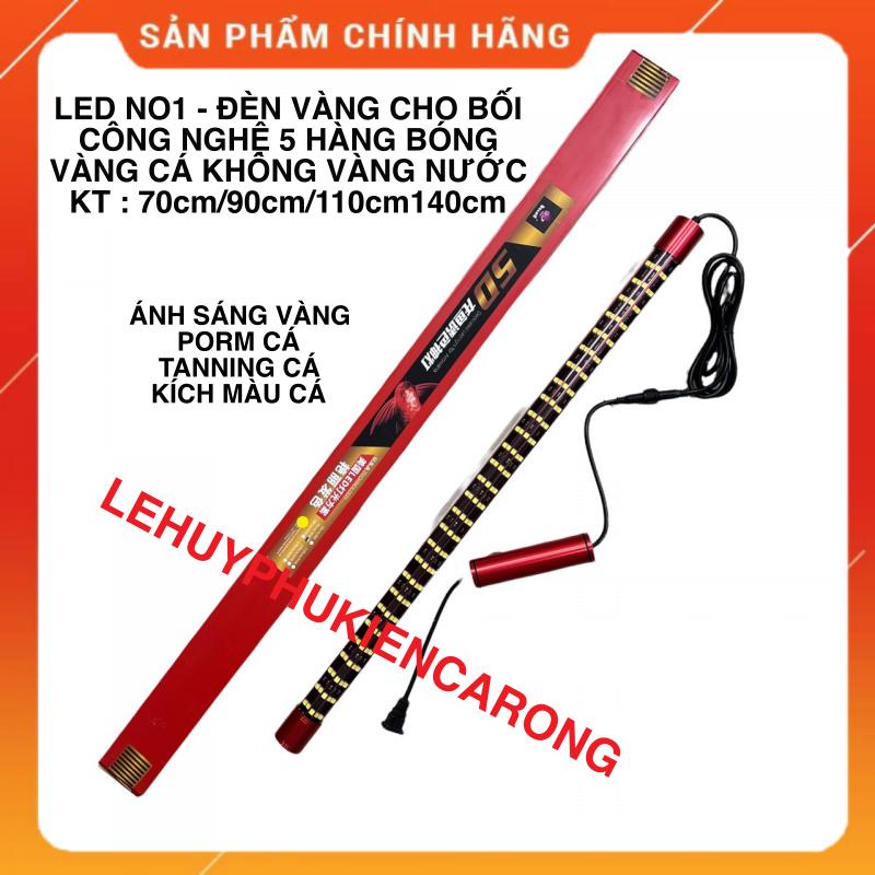 Đèn LED NO1 BELOS 5D - Đèn Vàng - Trắng - Đỏ Huyết 5 hàng bóng 70cm 88cm 110cm 139cm