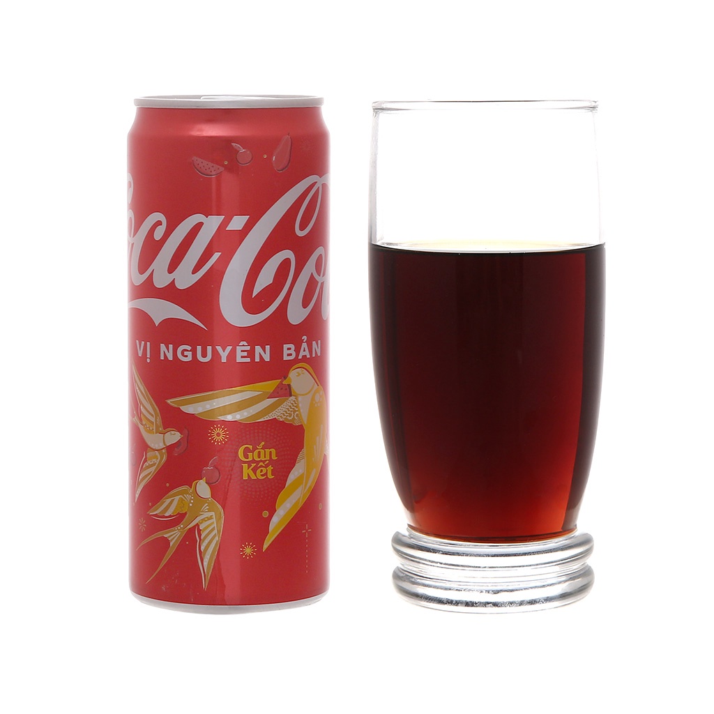 Thùng 24 lon nước ngọt Coca Cola 320ml