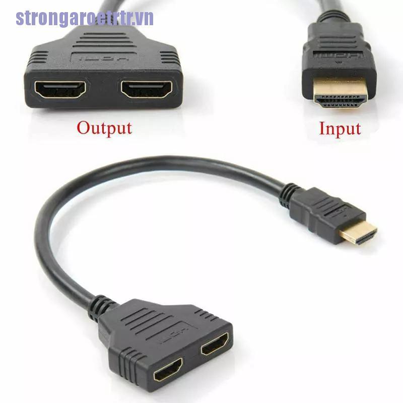 Dây Cáp Chia HDMI 2 Cổng Chữ Y 1080p HDMI V1.4 | BigBuy360 - bigbuy360.vn