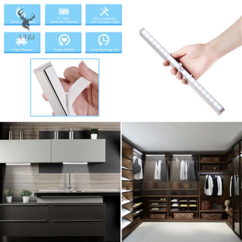 Đèn Led Cảm Biến Chuyển Động Gắn Tủ Bếp Tiện Dụng