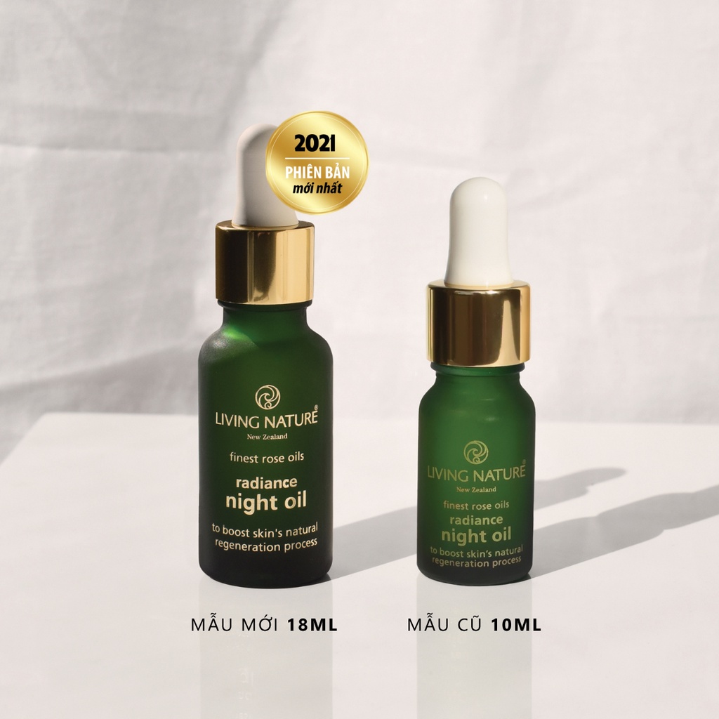 Tinh chất dưỡng sáng da Living Nature Radiance Night Oil 10ml