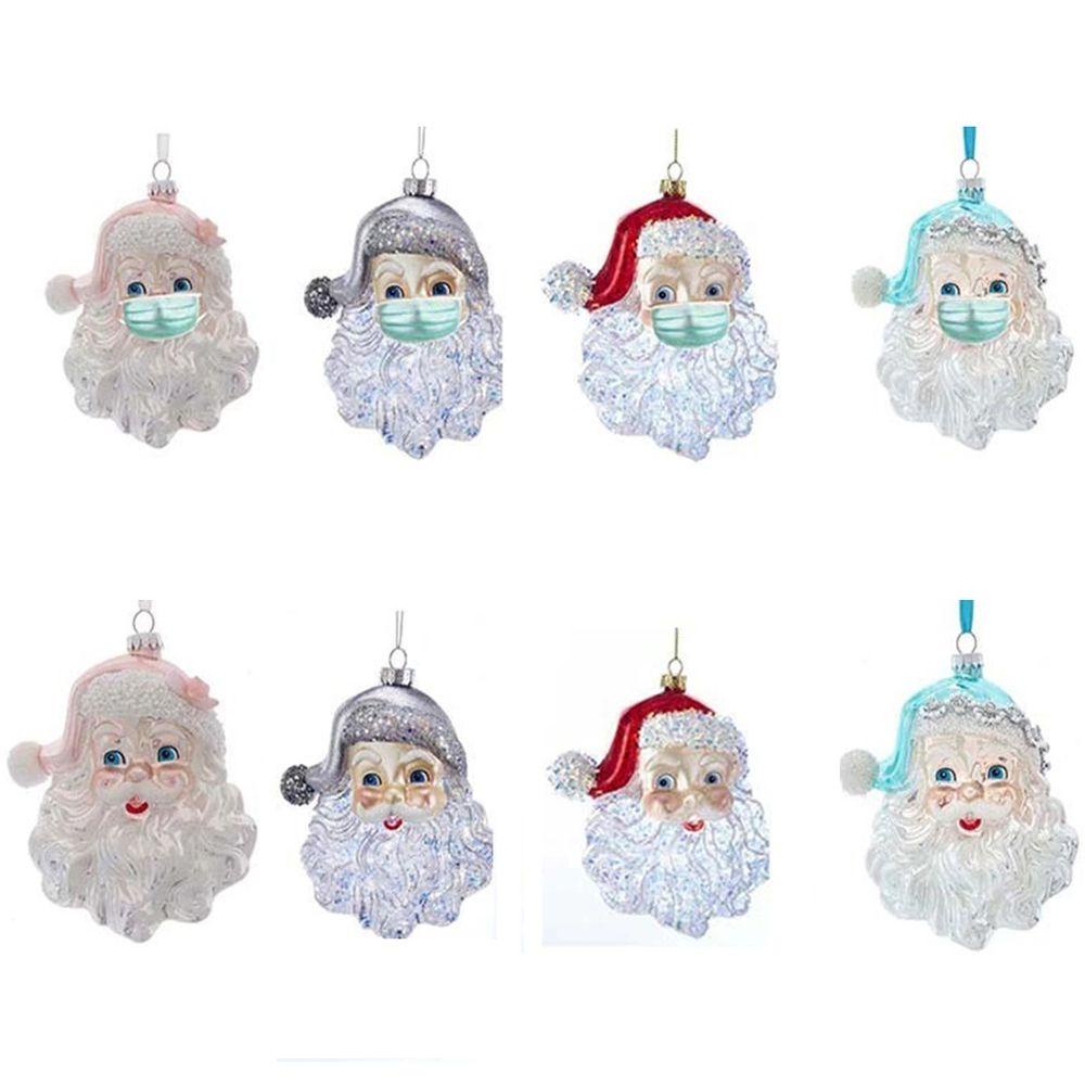 Túi Đựng Quà Giáng Sinh Bằng Kim Loại Hình Ông Già Noel