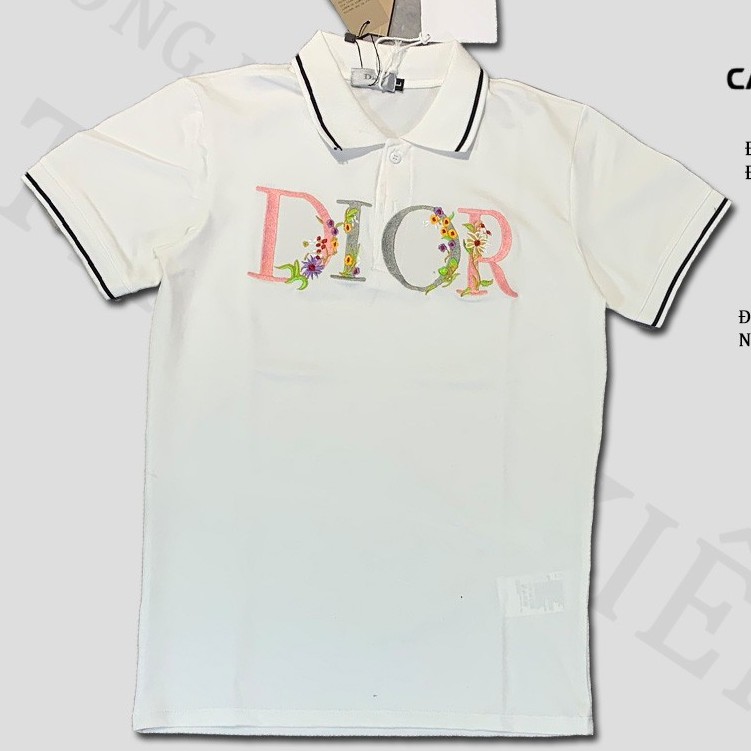 Áo Thun Nam Cổ Dệt, Áo Phông Polo In Chữ Cách Điệu Độc Lạ Chất Thun Cá Sấu Thoáng Khí - AC82 - Xuongmaytrungkien | BigBuy360 - bigbuy360.vn