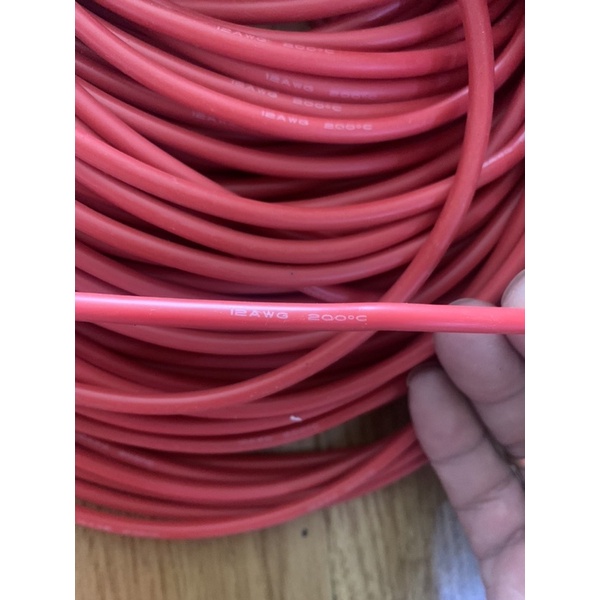 Dây Silicon chịu nhiệt 12 AWG, 14 AWG, 16 AWG, 18 AWG, 20 AWG