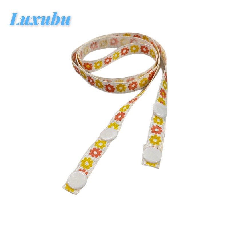 //Luxubu// Dây đeo khẩu trang nút bấm nhựa , mask strap chống thất lạc