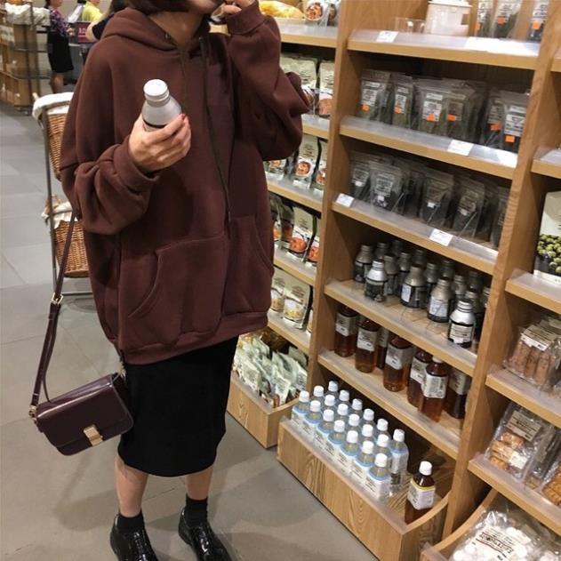 Áo Hoodie Unisex Nam Nữ , Áo Nỉ Form Rộng Basic Loại 1 - GenZ Pucca | BigBuy360 - bigbuy360.vn