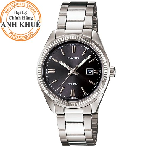 Đồng hồ nữ dây kim loại Casio Anh Khuê LTP-1302D-1A1VDF