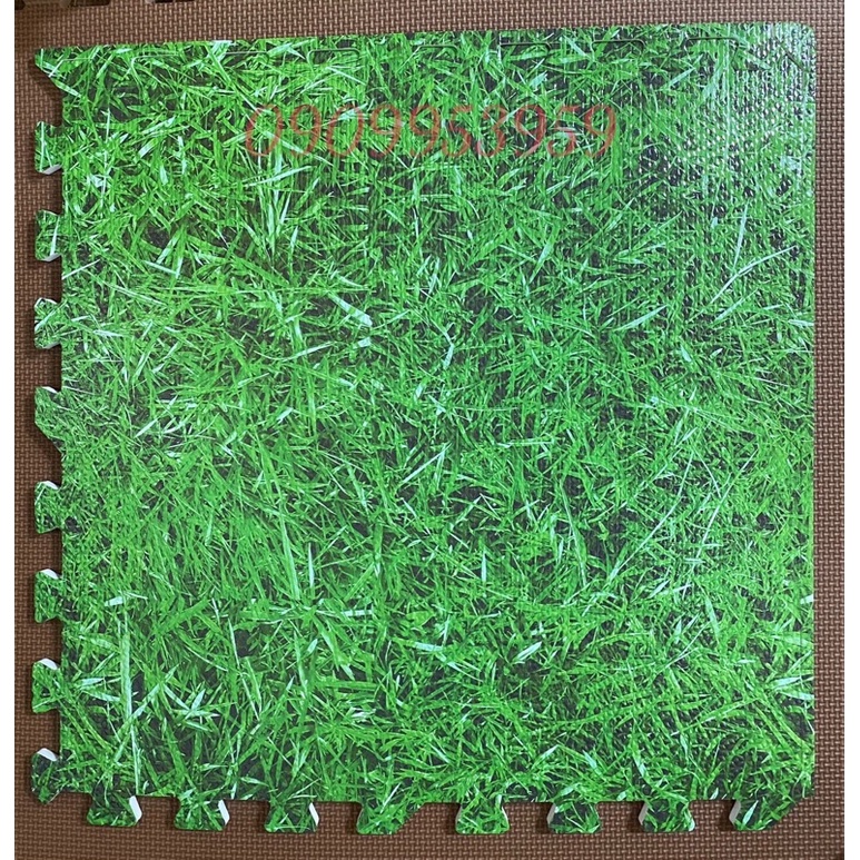 thảm xốp lót sàn vân cỏ size 50x50cm
